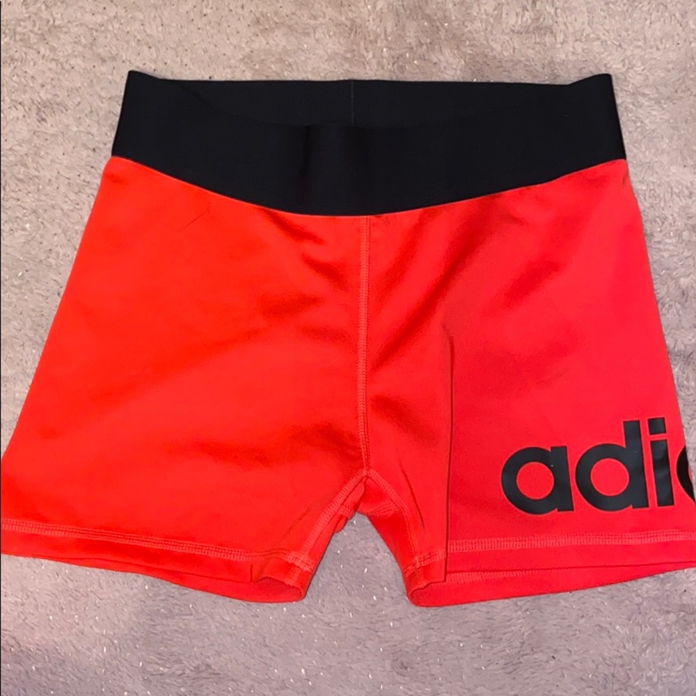 adidas spandex shorts.